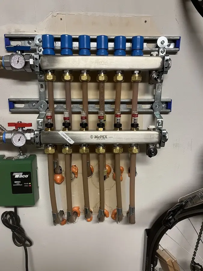 Plumber performing Leak Detection at a residential property in Winslow